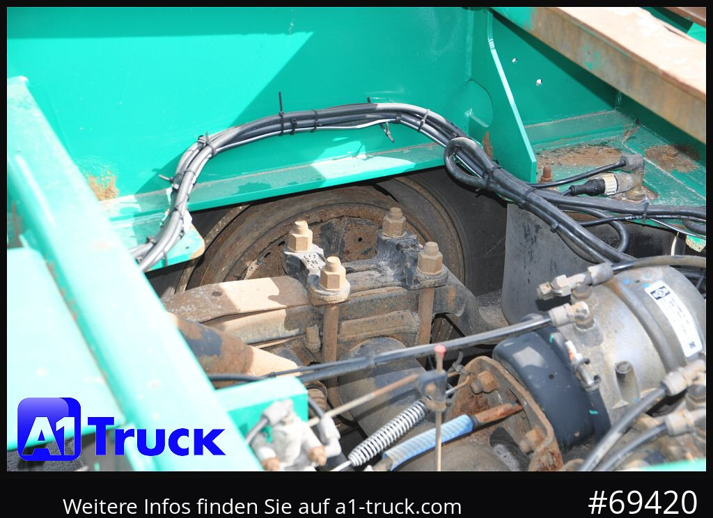 HUEFFERMANN HSA 1870, Luft, Schlitten, SAF - Remolque multilift/ Portacontenedores de cadenas: foto 5 HUEFFERMANN HSA 1870, Luft, Schlitten, SAF - Remolque multilift/ Portacontenedores de cadenas: foto 5