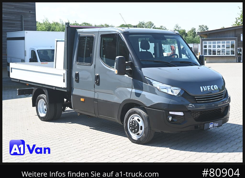 IVECO Daily 35C18 A8V Doka Pritsche, AHK, Tempomat, Stdhz. - Furgoneta caja abierta, Furgoneta combi: foto 1 IVECO Daily 35C18 A8V Doka Pritsche, AHK, Tempomat, Stdhz. - Furgoneta caja abierta, Furgoneta combi: foto 1