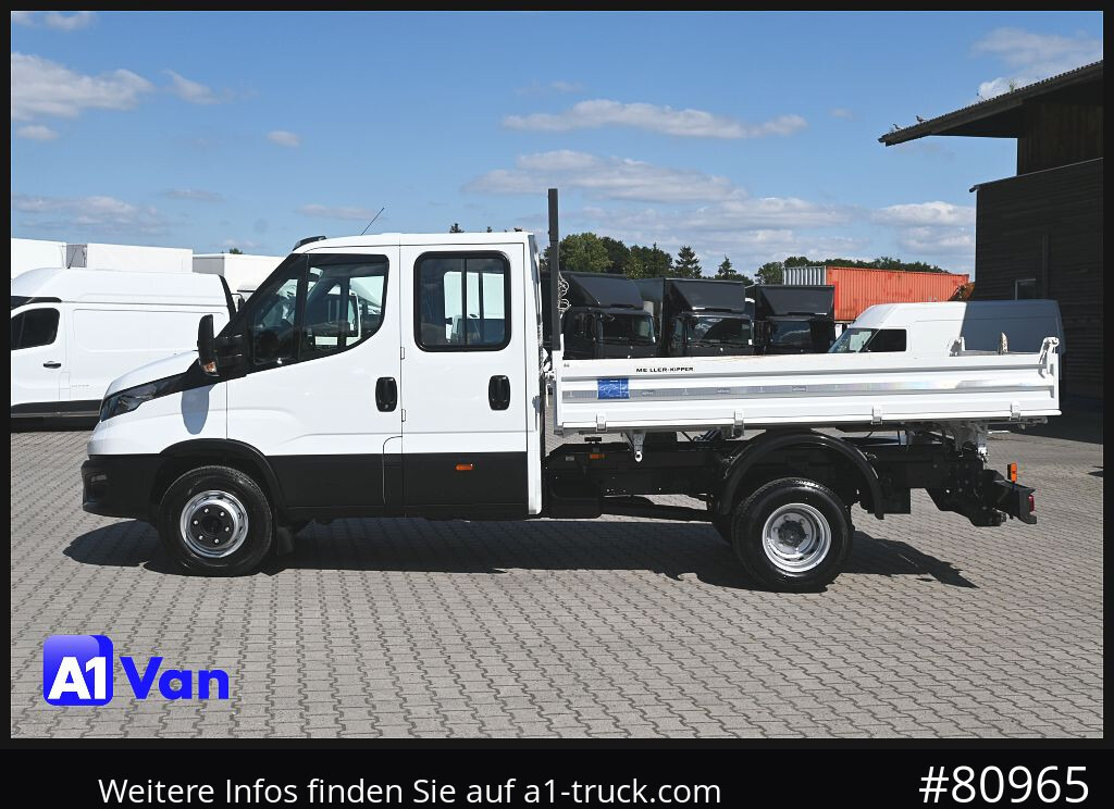 Furgoneta basculante, Furgoneta combi IVECO Daily 60C16 Kipper Doka, Meiller, Tempomat: foto 12