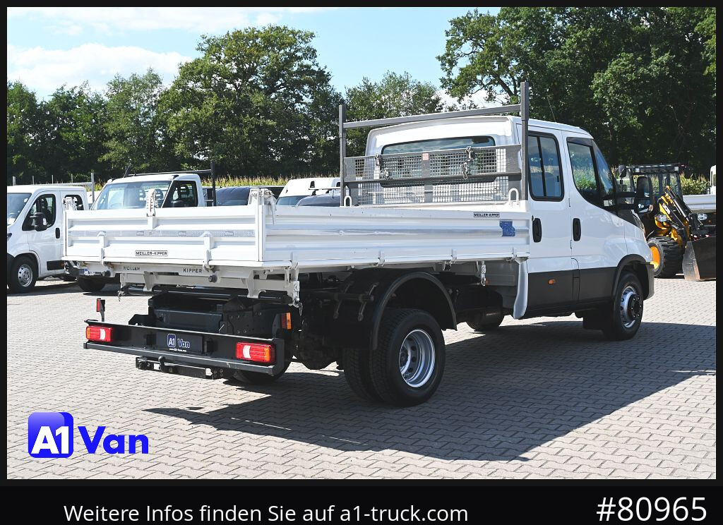 Furgoneta basculante, Furgoneta combi IVECO Daily 60C16 Kipper Doka, Meiller, Tempomat: foto 9