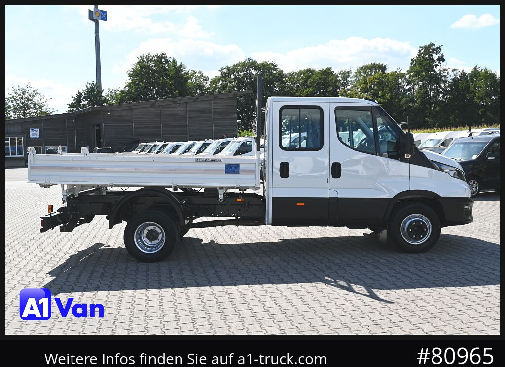 Furgoneta basculante, Furgoneta combi IVECO Daily 60C16 Kipper Doka, Meiller, Tempomat: foto 8