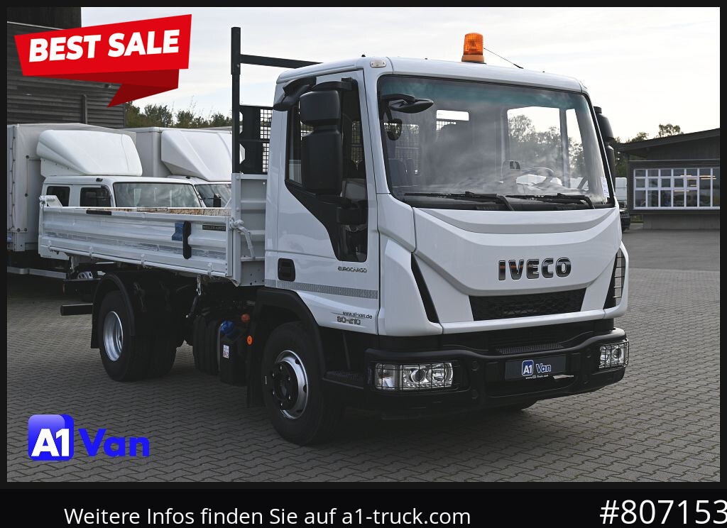 IVECO Eurocargo 80E21 Kipper, Meiller, Klima, 2x AHK - Camión volquete: foto 1 IVECO Eurocargo 80E21 Kipper, Meiller, Klima, 2x AHK - Camión volquete: foto 1