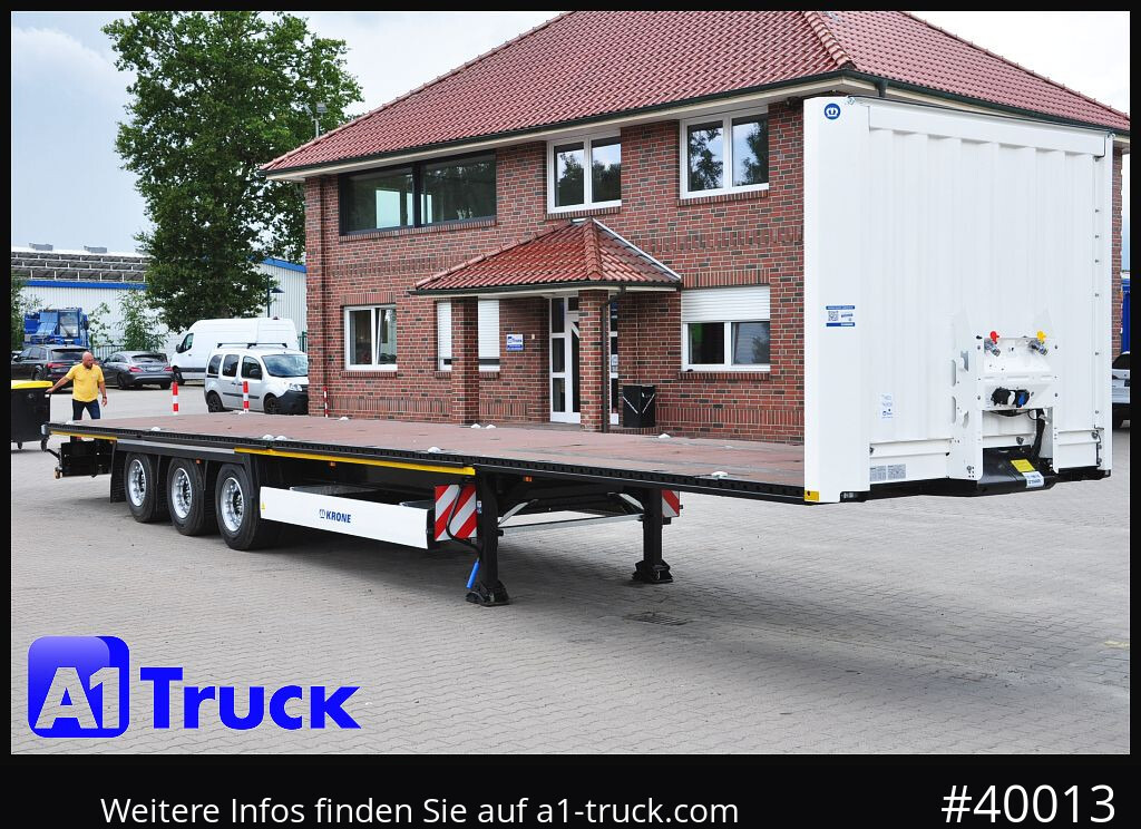 KRONE 5 x SD, Mega, Twistlock, Container, NEU - Semirremolque plataforma/ Caja abierta: foto 1 KRONE 5 x SD, Mega, Twistlock, Container, NEU - Semirremolque plataforma/ Caja abierta: foto 1