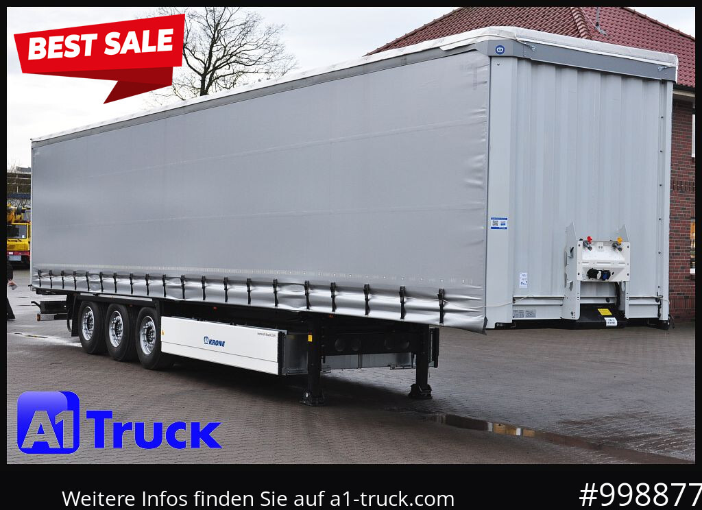KRONE 5 x SD Tautliner, mit TPMS, NEU, sofort verfügbar, - Semirremolque lona: foto 1 KRONE 5 x SD Tautliner, mit TPMS, NEU, sofort verfügbar, - Semirremolque lona: foto 1