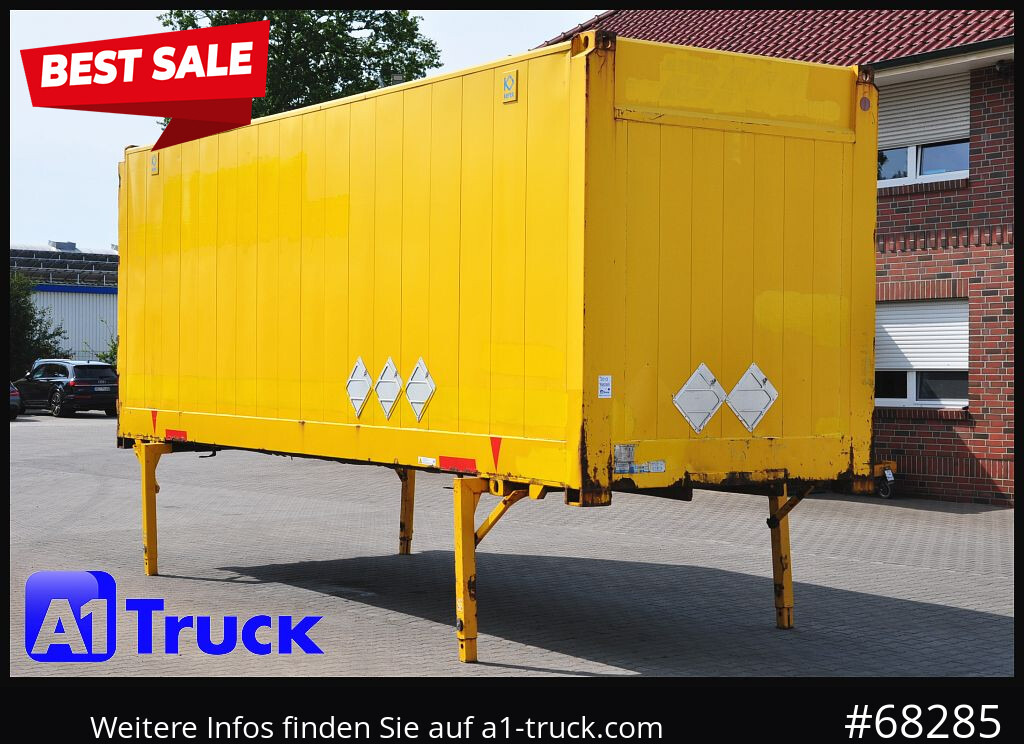 KRONE BDF, 7,82 Container, 2800mm innen, Doppelstock. - Caja cerrada: foto 1 KRONE BDF, 7,82 Container, 2800mm innen, Doppelstock. - Caja cerrada: foto 1