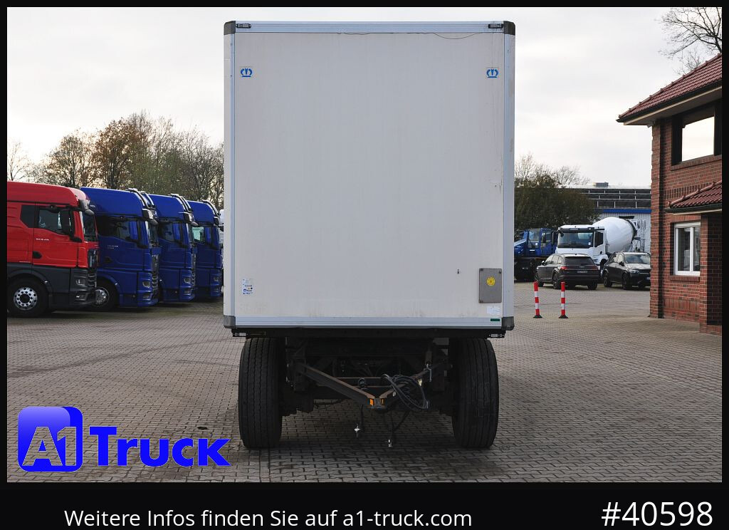 Remolque caja cerrada KRONE Koffer ISO, stark isoliert ehemaliger Kühlkoffer, Aluboden: foto 14