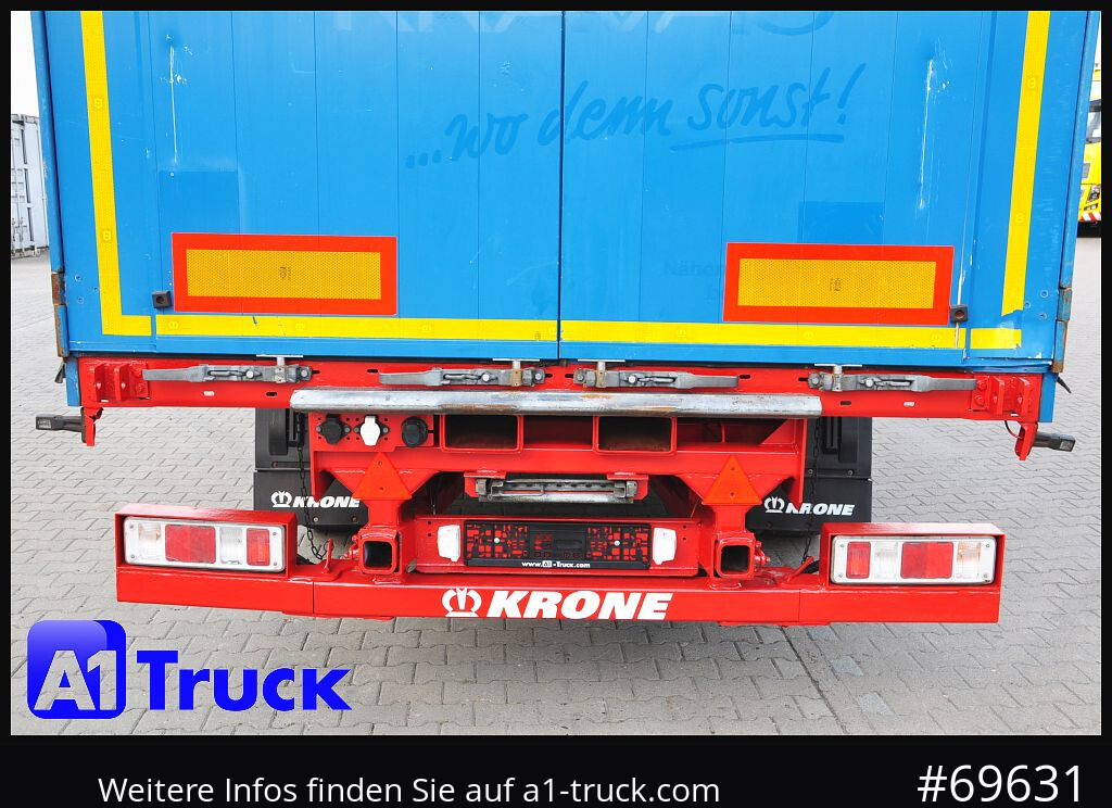 KRONE SD 27, Papier, Staplerhalterung, Bordwand, Lenkachse - Semirremolque lona: foto 5 KRONE SD 27, Papier, Staplerhalterung, Bordwand, Lenkachse - Semirremolque lona: foto 5