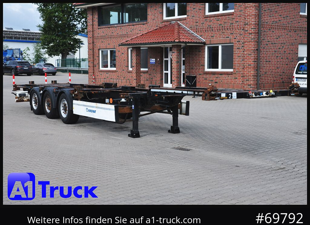 KRONE SDC, Containerchassis, 2x20/30/40 - Semirremolque portacontenedore/ Intercambiable: foto 1 KRONE SDC, Containerchassis, 2x20/30/40 - Semirremolque portacontenedore/ Intercambiable: foto 1