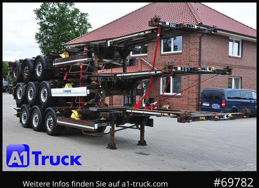 KRONE SDC, Containerchassis, 2x20/30/40 - Semirremolque portacontenedore/ Intercambiable: foto 1 KRONE SDC, Containerchassis, 2x20/30/40 - Semirremolque portacontenedore/ Intercambiable: foto 1