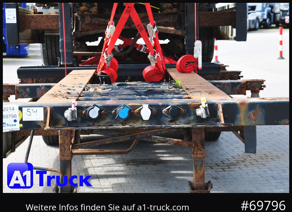 KRONE SDC, Containerchassis, 3 erPaket, 2x20/30/40 - Semirremolque portacontenedore/ Intercambiable: foto 5 KRONE SDC, Containerchassis, 3 erPaket, 2x20/30/40 - Semirremolque portacontenedore/ Intercambiable: foto 5