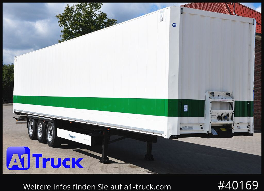 KRONE SDK 27, Koffer, 1 Vorbesitzer, Doppelstock, - Semirremolque caja cerrada: foto 1 KRONE SDK 27, Koffer, 1 Vorbesitzer, Doppelstock, - Semirremolque caja cerrada: foto 1