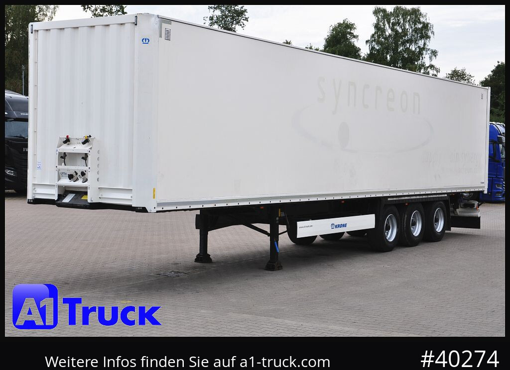 KRONE SDK 27, Koffer, 1 Vorbesitzer, Plywood, - Semirremolque caja cerrada: foto 3 KRONE SDK 27, Koffer, 1 Vorbesitzer, Plywood, - Semirremolque caja cerrada: foto 3