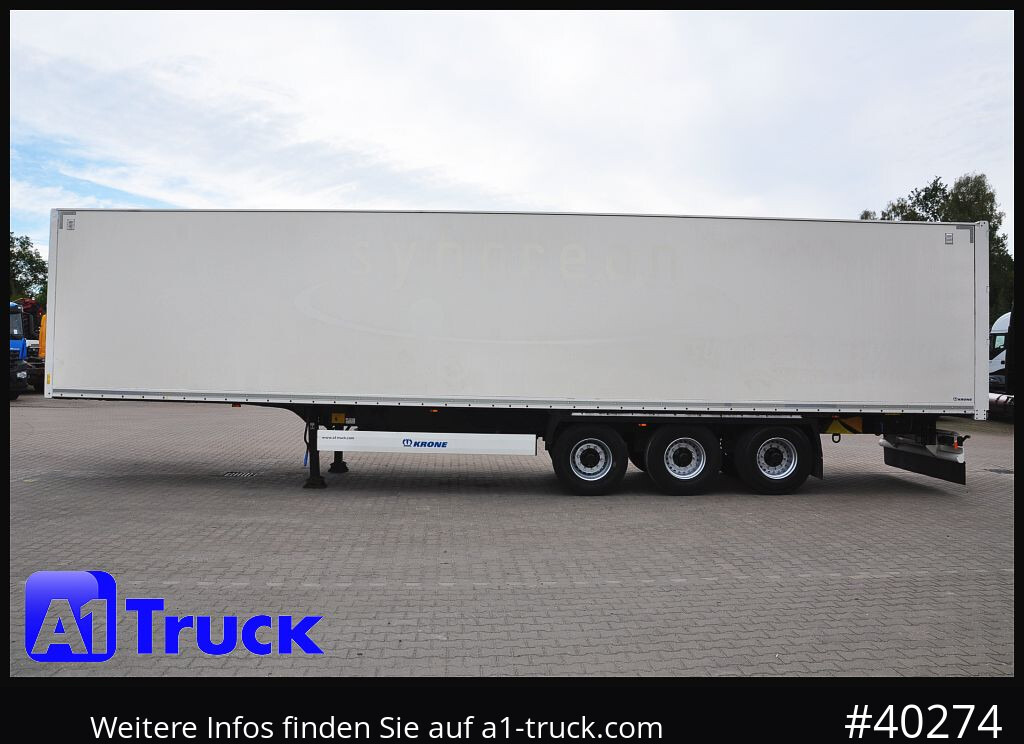 KRONE SDK 27, Koffer, 1 Vorbesitzer, Plywood, - Semirremolque caja cerrada: foto 2 KRONE SDK 27, Koffer, 1 Vorbesitzer, Plywood, - Semirremolque caja cerrada: foto 2