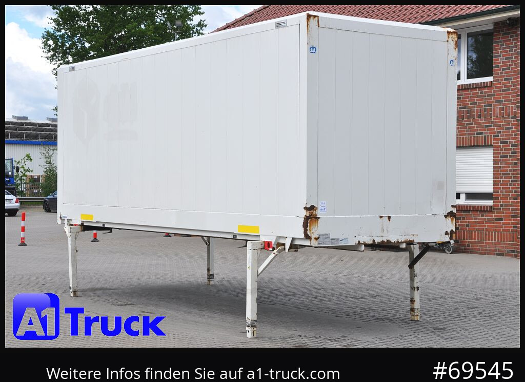 KRONE WB BDF 7,45 Koffer, 2750mm innen, 20 x vorhanden - Caja cerrada: foto 1 KRONE WB BDF 7,45 Koffer, 2750mm innen, 20 x vorhanden - Caja cerrada: foto 1