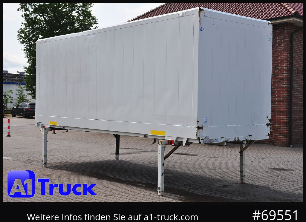 KRONE WB BDF 7,45 Koffer, 2750mm innen, 20 x vorhanden - Caja cerrada: foto 1 KRONE WB BDF 7,45 Koffer, 2750mm innen, 20 x vorhanden - Caja cerrada: foto 1