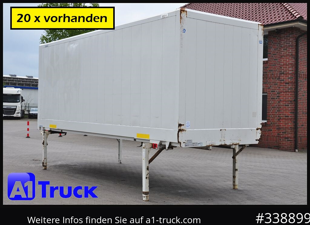 KRONE WB BDF 7,45 Koffer, 2750mm innen, 20 x vorhanden - Caja cerrada: foto 1 KRONE WB BDF 7,45 Koffer, 2750mm innen, 20 x vorhanden - Caja cerrada: foto 1