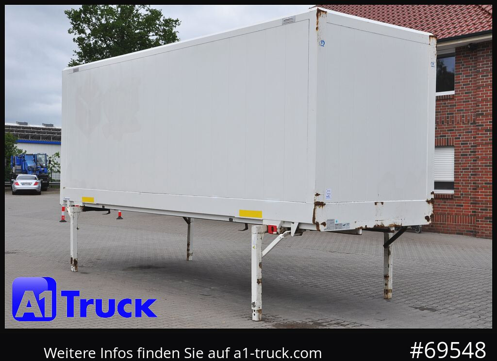 KRONE WB BDF 7,45 Koffer, 2750mm innen, 20 x vorhanden - Caja cerrada: foto 1 KRONE WB BDF 7,45 Koffer, 2750mm innen, 20 x vorhanden - Caja cerrada: foto 1