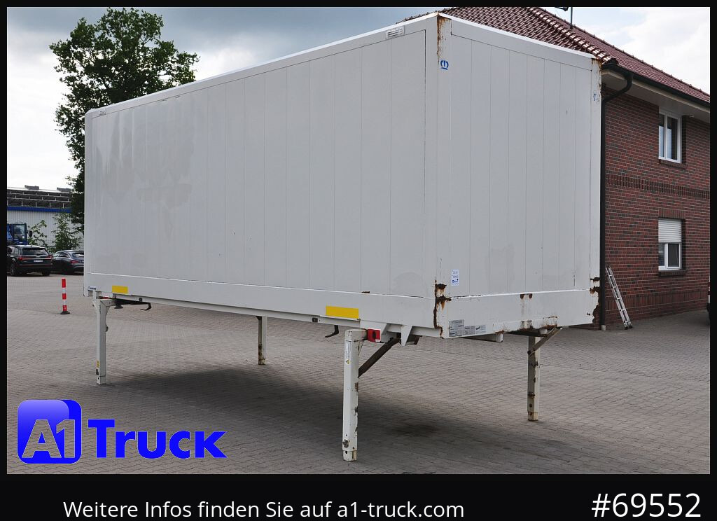 KRONE Wechselbrücke BDF 7,45 Koffer, 2750mm h. 20 x vorhanden - Caja cerrada: foto 1 KRONE Wechselbrücke BDF 7,45 Koffer, 2750mm h. 20 x vorhanden - Caja cerrada: foto 1