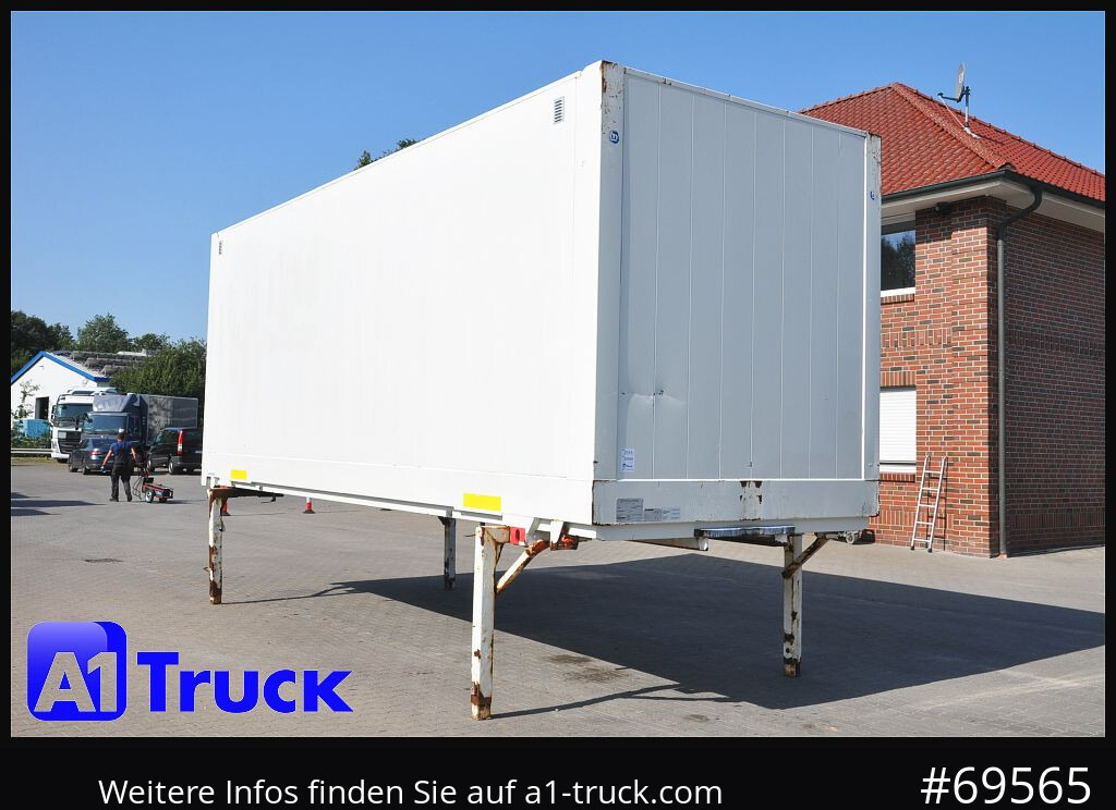 KRONE Wechselbrücke BDF 7,45 Koffer, Textil 2750mm innen, 20 x vorhanden - Caja cerrada: foto 1 KRONE Wechselbrücke BDF 7,45 Koffer, Textil 2750mm innen, 20 x vorhanden - Caja cerrada: foto 1