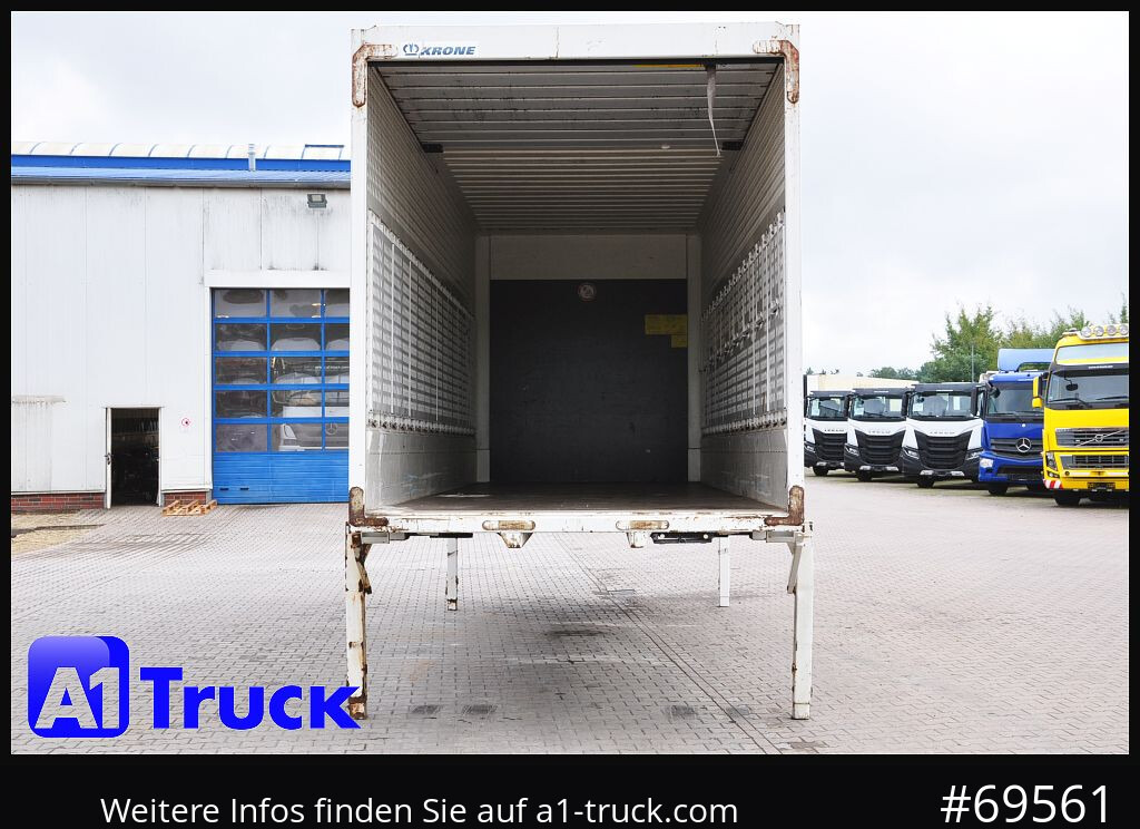KRONE Wechselbrücke BDF 7,45 Koffer, Textil 2750mm innen, 20 x vorhanden - Caja cerrada: foto 2 KRONE Wechselbrücke BDF 7,45 Koffer, Textil 2750mm innen, 20 x vorhanden - Caja cerrada: foto 2