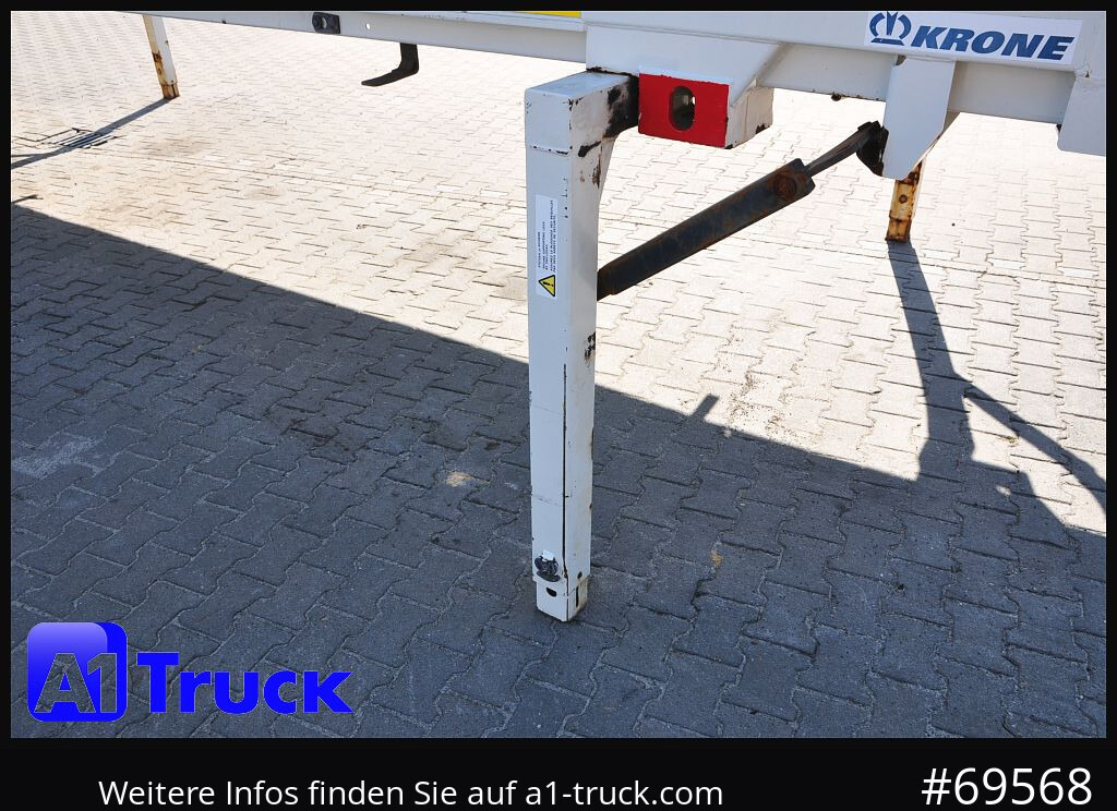 KRONE Wechselbrücke BDF 7,45 Koffer, Textil 2750mm innen, 20 x vorhanden - Caja cerrada: foto 2 KRONE Wechselbrücke BDF 7,45 Koffer, Textil 2750mm innen, 20 x vorhanden - Caja cerrada: foto 2