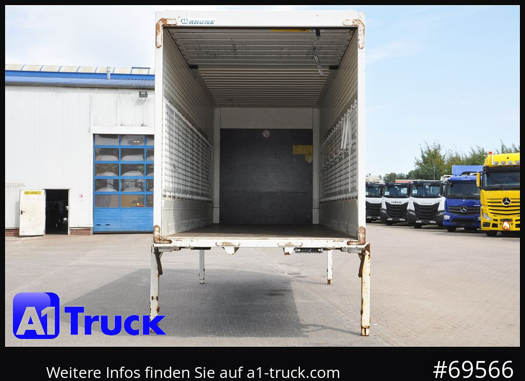 KRONE Wechselbrücke BDF 7,45 Koffer, Textil 2750mm innen, 20 x vorhanden - Caja cerrada: foto 2 KRONE Wechselbrücke BDF 7,45 Koffer, Textil 2750mm innen, 20 x vorhanden - Caja cerrada: foto 2