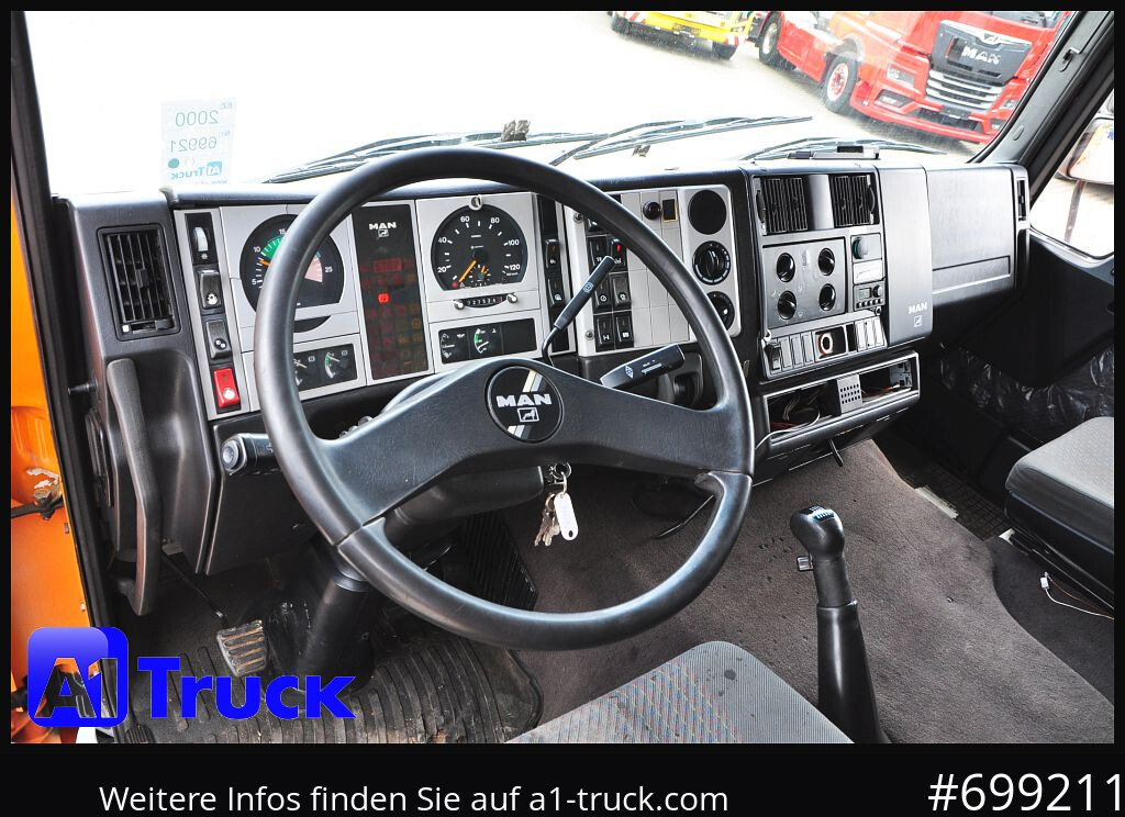 MAN MAN F 2000 26.464 Intarder Kran PK 15.500 Funk, - Camión caja abierta, Camión grúa: foto 4 MAN MAN F 2000 26.464 Intarder Kran PK 15.500 Funk, - Camión caja abierta, Camión grúa: foto 4