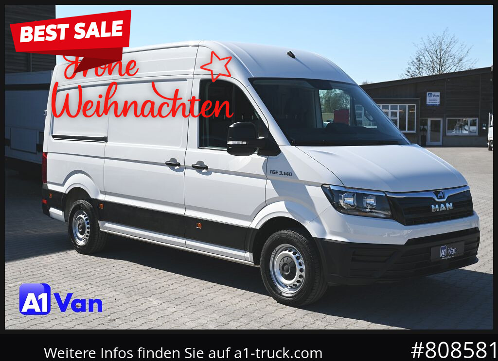 MAN TGE 3.140, Klima, Tachograph, AHK - Furgón: foto 1 MAN TGE 3.140, Klima, Tachograph, AHK - Furgón: foto 1