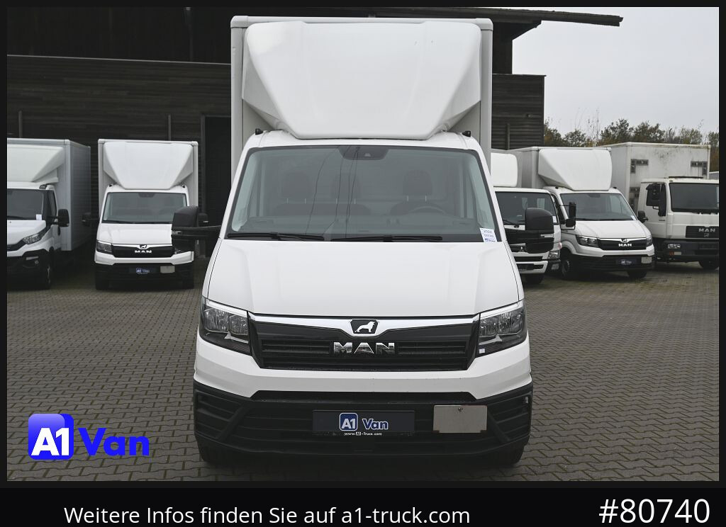 Furgoneta caja cerrada MAN TGE 3.140 Koffer, LBW, RFK, Sitzheizung, Klima: foto 14