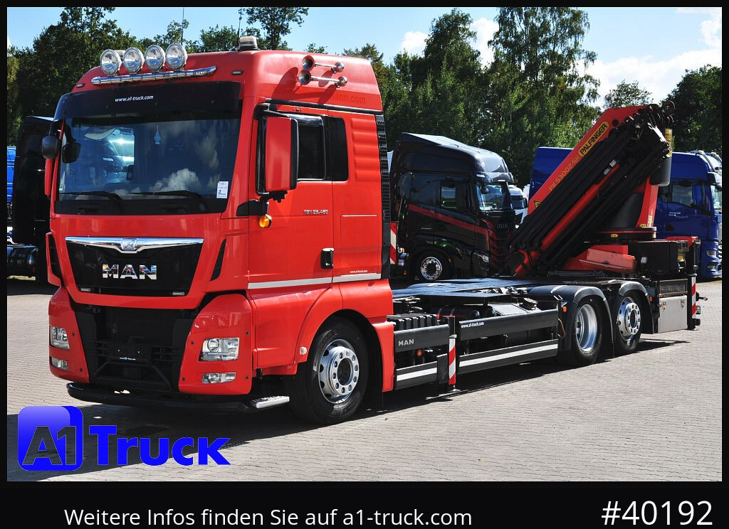 Camión grúa MAN TGX 26,460, PK53002-, Container  Lift-Lenkachse,: foto 12