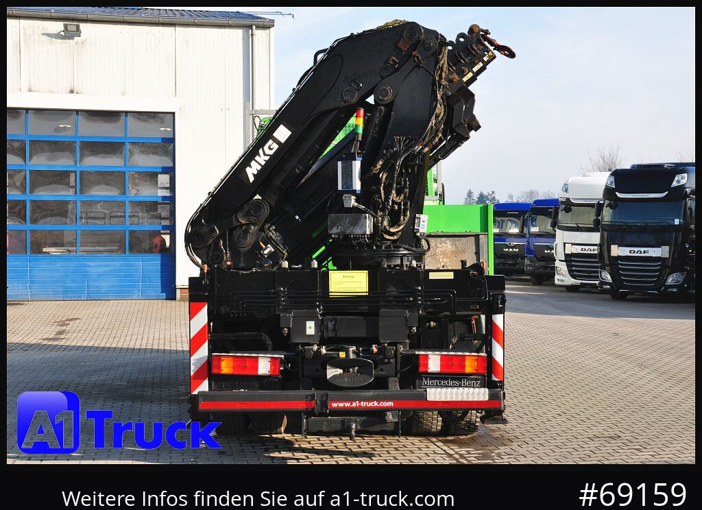 MERCEDES-BENZ Actros 1844 MP3, Kran MKG 291 HP 5+3 Funk, TÜV 06/2026 - Camión grúa: foto 3 MERCEDES-BENZ Actros 1844 MP3, Kran MKG 291 HP 5+3 Funk, TÜV 06/2026 - Camión grúa: foto 3