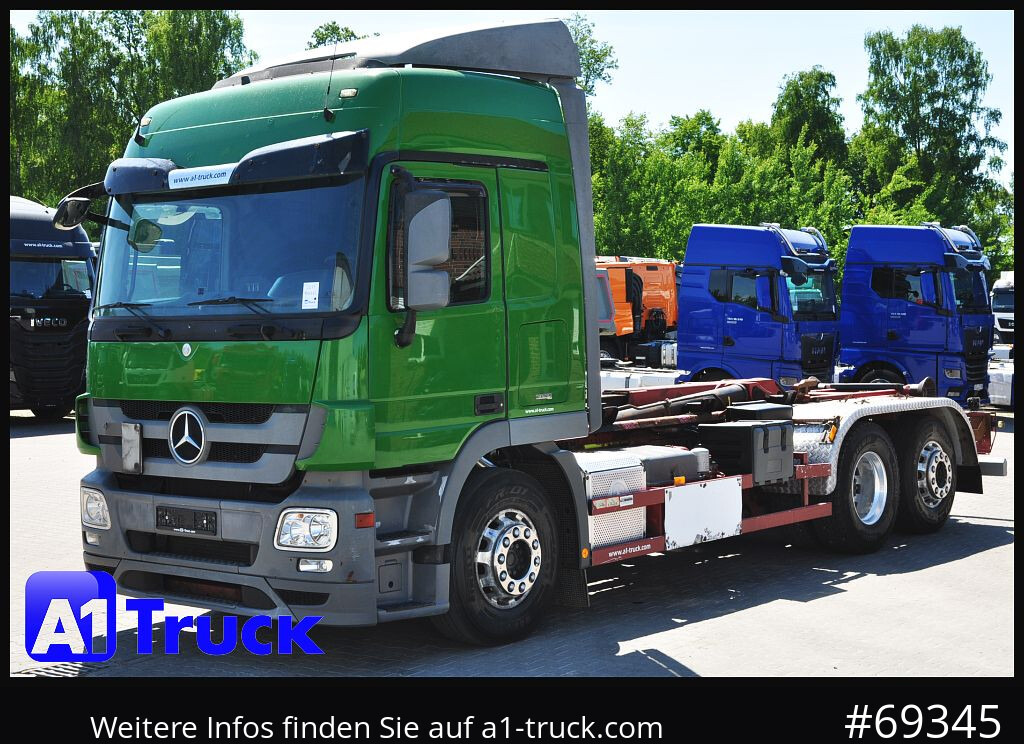 Camión multibasculante MERCEDES-BENZ Actros 2544 MP, HIAB XR 21S, Retarder: foto 13