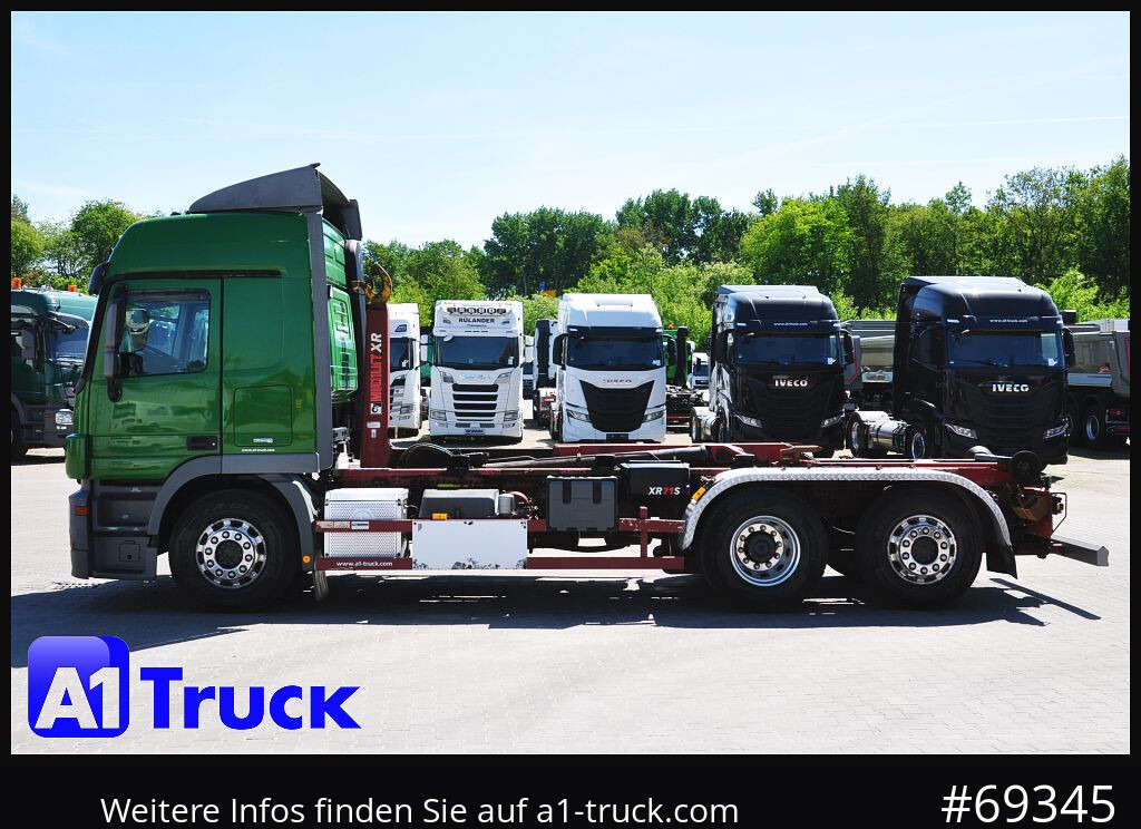 Camión multibasculante MERCEDES-BENZ Actros 2544 MP, HIAB XR 21S, Retarder: foto 12