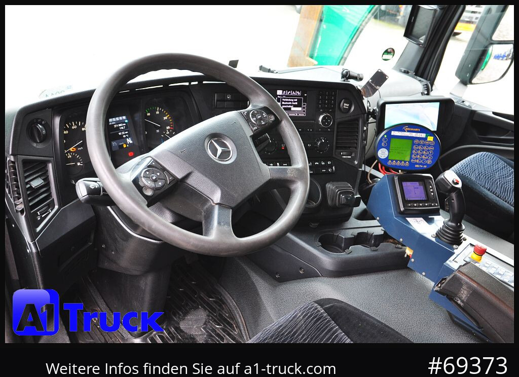 MERCEDES-BENZ Antos 2533, HS Millenium XXL37 Überkopflader, - Camión de basura: foto 2 MERCEDES-BENZ Antos 2533, HS Millenium XXL37 Überkopflader, - Camión de basura: foto 2