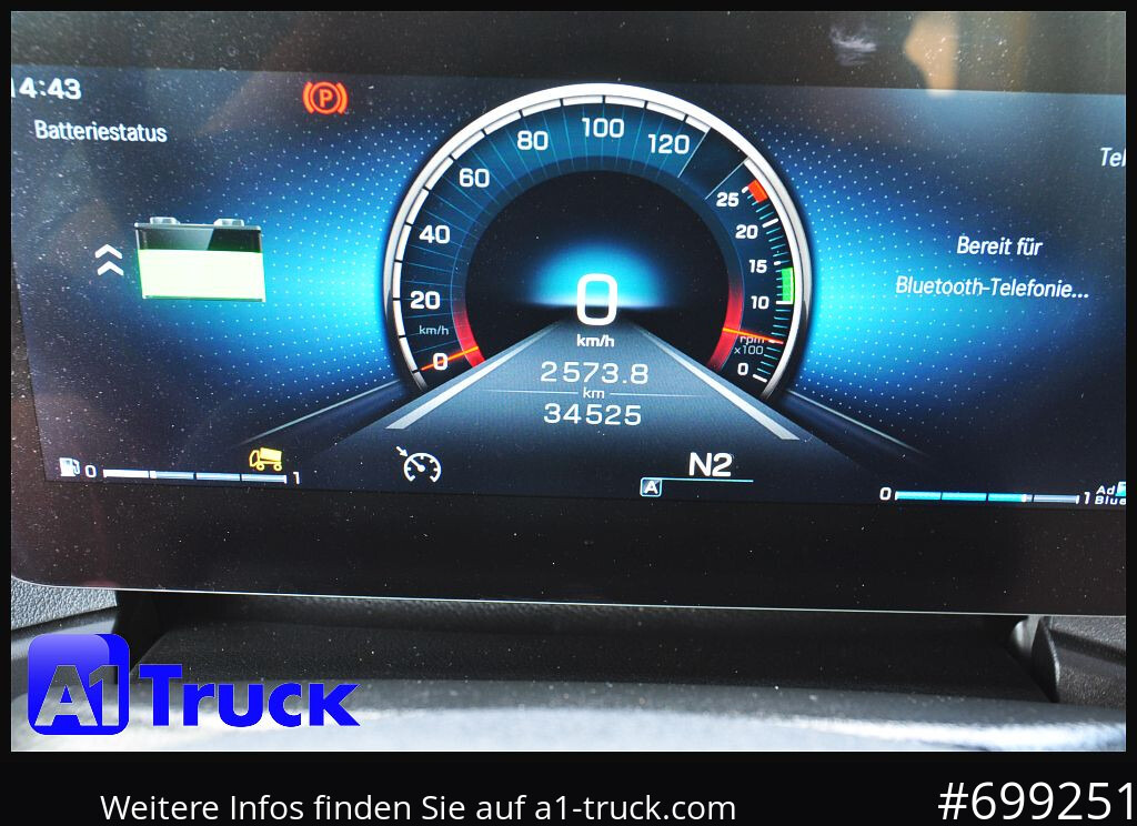 MERCEDES-BENZ Arocs 1840, Kipper + Kran,Funk Navi, - Camión grúa, Camión volquete: foto 5 MERCEDES-BENZ Arocs 1840, Kipper + Kran,Funk Navi, - Camión grúa, Camión volquete: foto 5