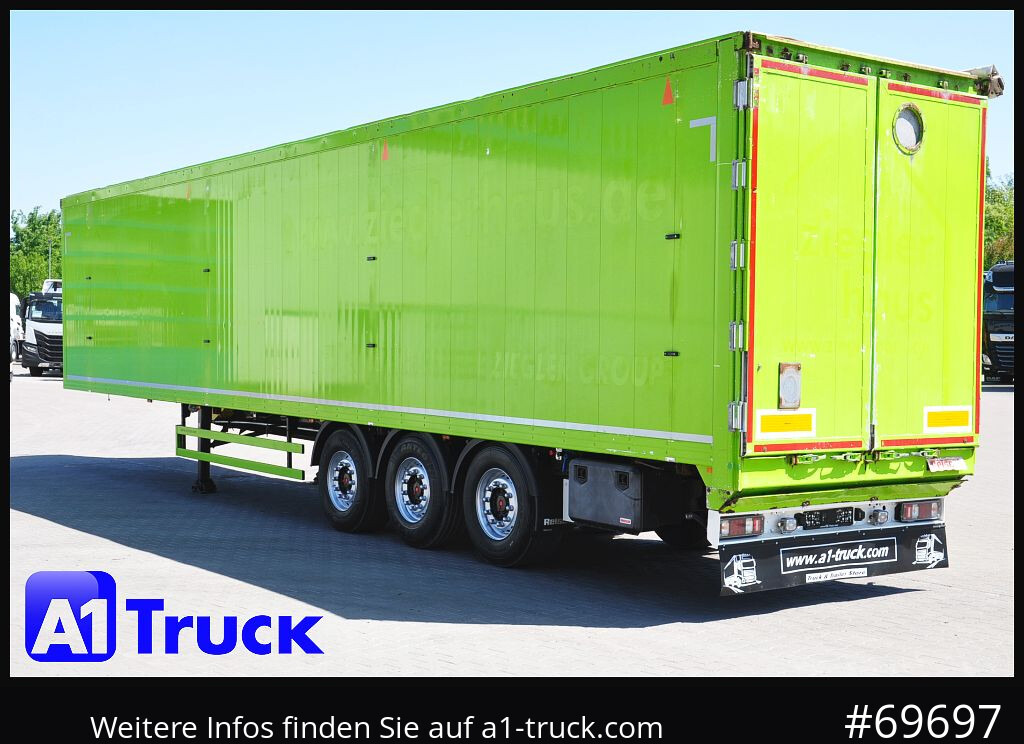 Semirremolque piso movil REISCH R24, Schubboden, Walkingfloor, Liftachse,: foto 11