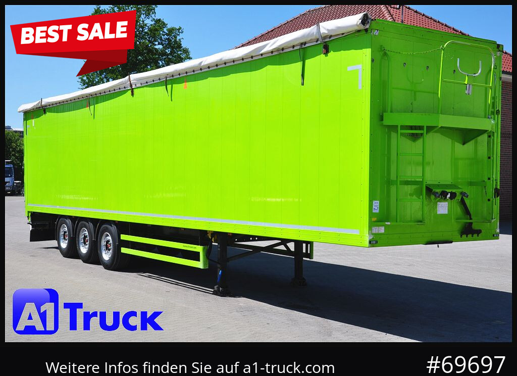 REISCH R24, Schubboden, Walkingfloor, Liftachse, - Semirremolque piso movil: foto 1 REISCH R24, Schubboden, Walkingfloor, Liftachse, - Semirremolque piso movil: foto 1