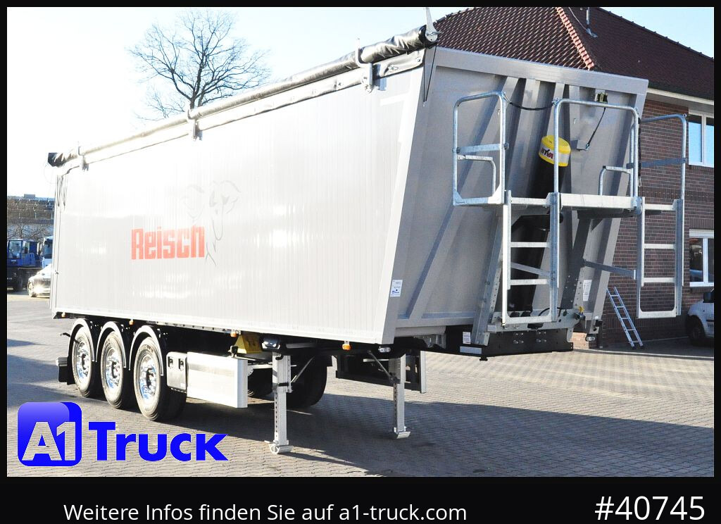 Semirremolque volquete nuevo REISCH RHKS, Al 50m³, NEU Pedelklappe, Alu, Lift: foto 1