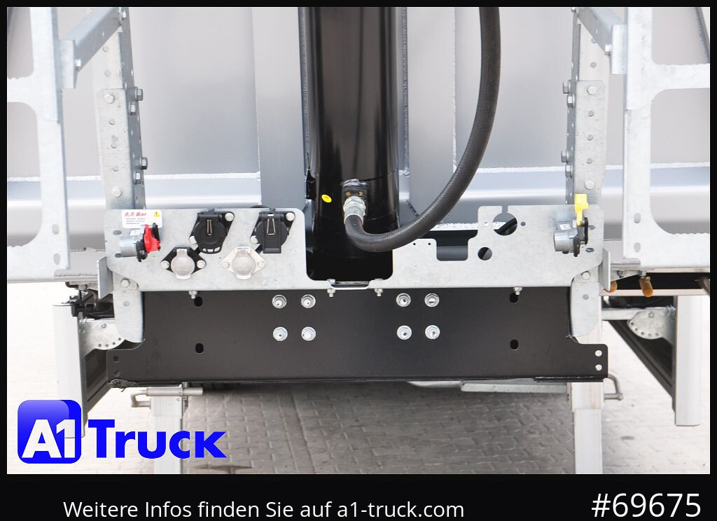 REISCH RHKS, Alu-Kippmulde 57m³, Kombitüren, Alufelgen, Liftachse, - Semirremolque volquete: foto 4 REISCH RHKS, Alu-Kippmulde 57m³, Kombitüren, Alufelgen, Liftachse, - Semirremolque volquete: foto 4