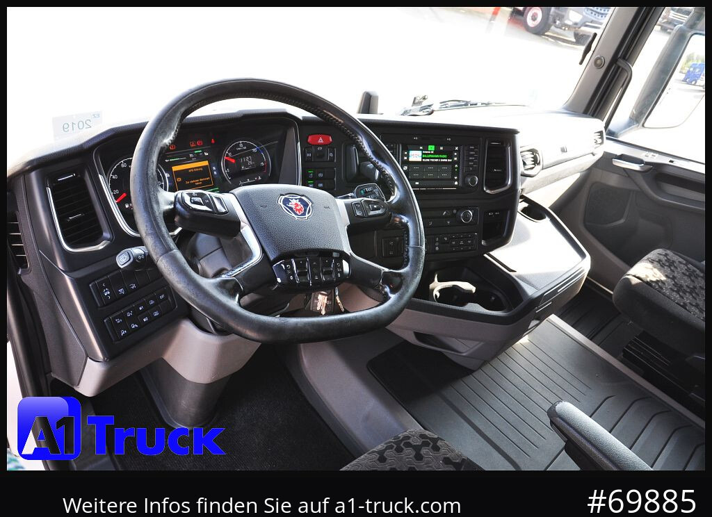 SCANIA R 450, Midi 7,82, Lenkachse, 1 Vorbesitzer - Camión portacontenedore/ Intercambiable: foto 4 SCANIA R 450, Midi 7,82, Lenkachse, 1 Vorbesitzer - Camión portacontenedore/ Intercambiable: foto 4