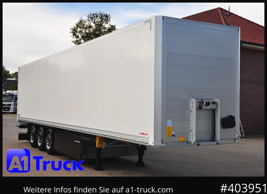 SCHMITZ SBO 24, Liftachse, Palettenkasten, NEU sofort verfügbar - Semirremolque caja cerrada: foto 1 SCHMITZ SBO 24, Liftachse, Palettenkasten, NEU sofort verfügbar - Semirremolque caja cerrada: foto 1