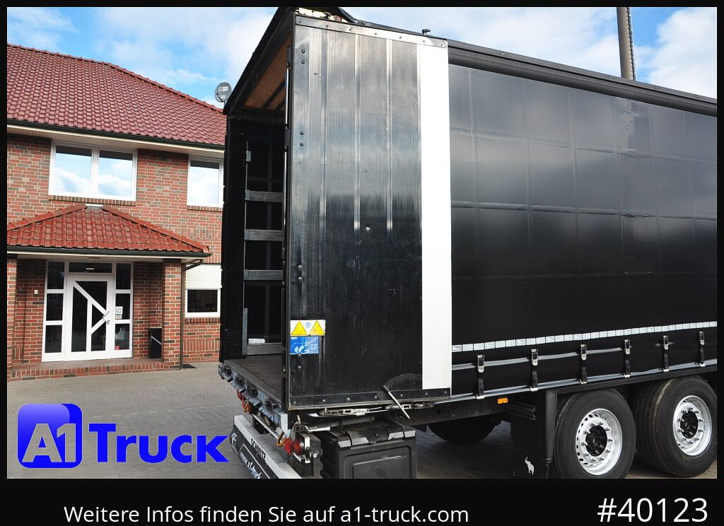 SCHMITZ SCB S3T, Tautliner, Standard, neue Plane, VDI 2700 - Semirremolque lona: foto 5 SCHMITZ SCB S3T, Tautliner, Standard, neue Plane, VDI 2700 - Semirremolque lona: foto 5
