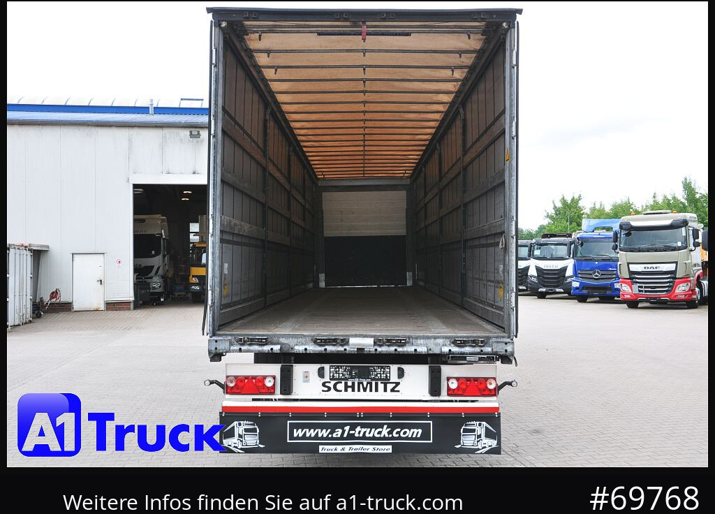 SCHMITZ SD Tautliner, Coil, Code XL,verzinkt, Liftachse, 1 Vorbesitzer - Semirremolque lona: foto 4 SCHMITZ SD Tautliner, Coil, Code XL,verzinkt, Liftachse, 1 Vorbesitzer - Semirremolque lona: foto 4