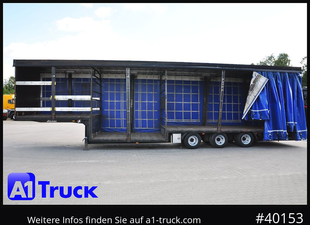 SCHROEDER,WIESMOOR Schröder Jumbo Hubdach, Getränkeauflieger - Semirremolque transporte de bebidas: foto 2 SCHROEDER,WIESMOOR Schröder Jumbo Hubdach, Getränkeauflieger - Semirremolque transporte de bebidas: foto 2