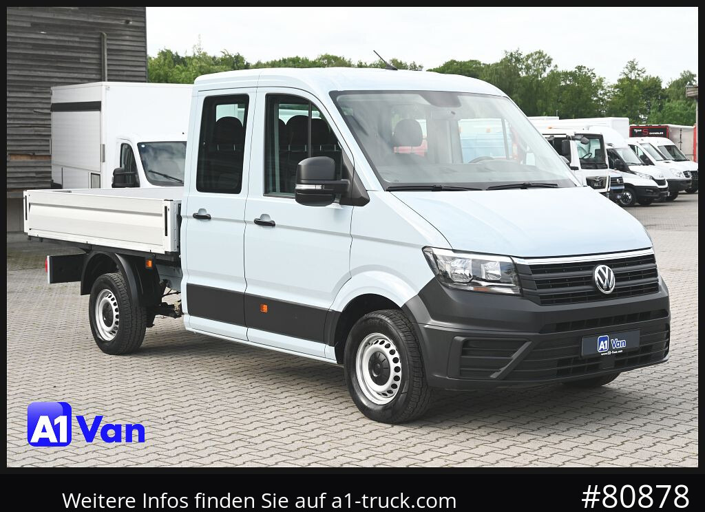 VOLKSWAGEN Crafter 35 Pritsche Doka, AHK, 7-Sitzer - Furgoneta caja abierta, Furgoneta combi: foto 1 VOLKSWAGEN Crafter 35 Pritsche Doka, AHK, 7-Sitzer - Furgoneta caja abierta, Furgoneta combi: foto 1