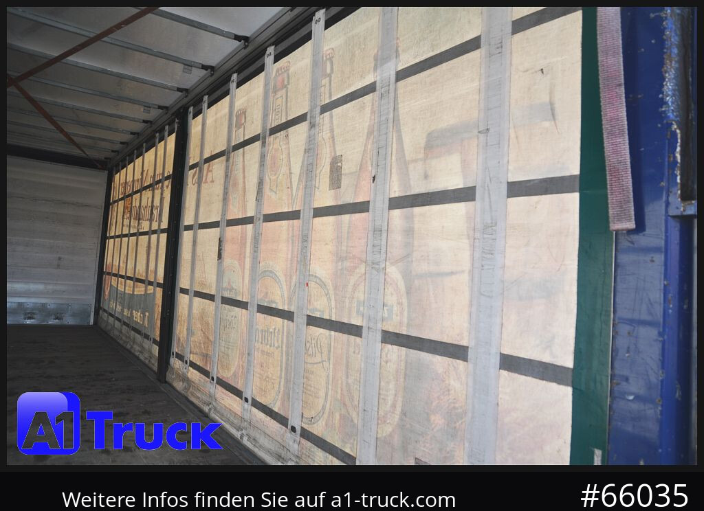 WECON 7,82 Plattform, Verzinkt, 7820mm, Staplertasche, ohne Hecktür - Toldo carrocería: foto 3 WECON 7,82 Plattform, Verzinkt, 7820mm, Staplertasche, ohne Hecktür - Toldo carrocería: foto 3