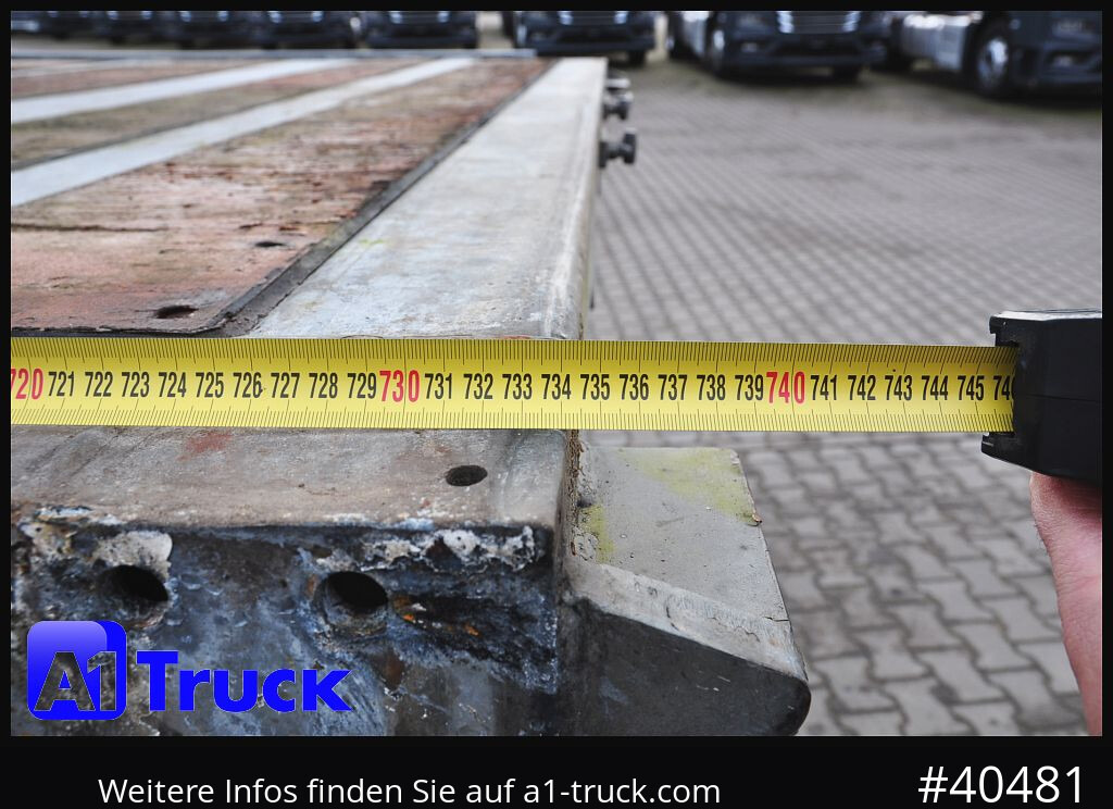 WECON WPR 745, verzinkt, Plattform, Plateau, - Carrocería abierta: foto 5 WECON WPR 745, verzinkt, Plattform, Plateau, - Carrocería abierta: foto 5