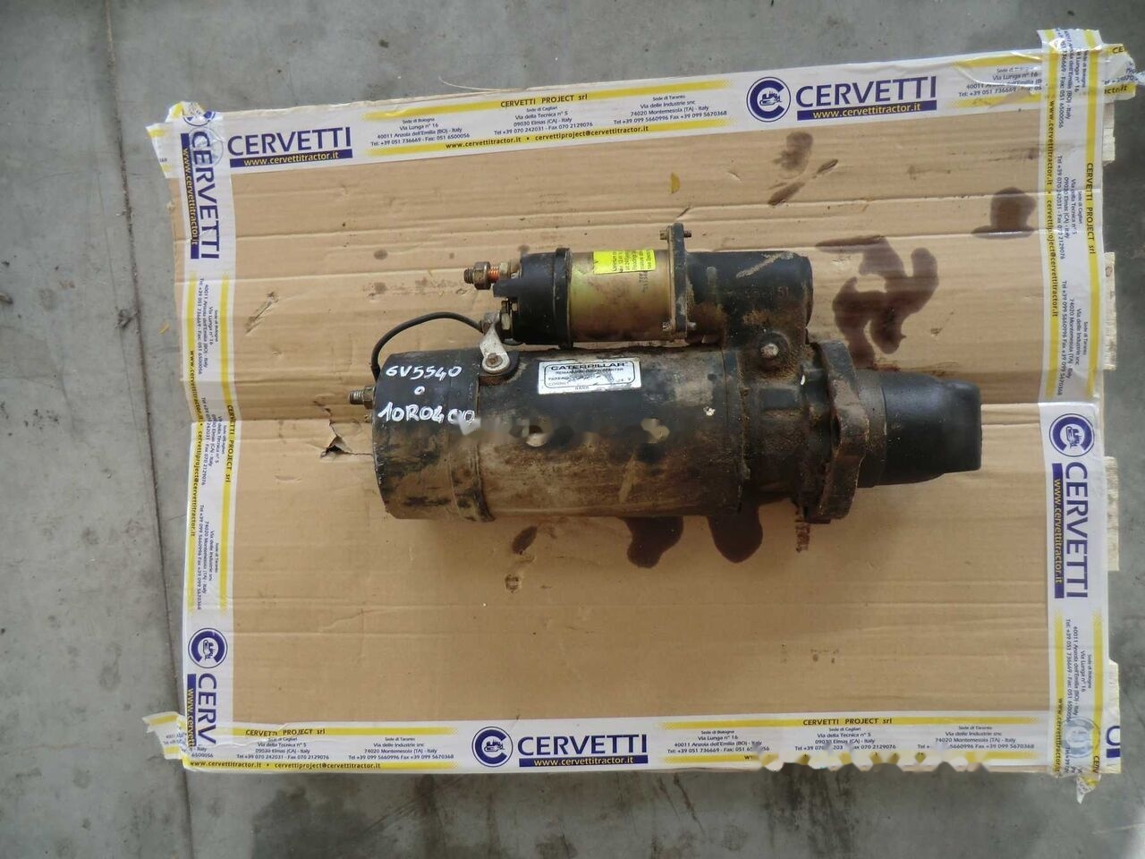 AWR00399 (6V5540 o 10R400) CATERPILLAR 735 articulated dump - Arranque para Dúmper articulado: foto 1 AWR00399 (6V5540 o 10R400) CATERPILLAR 735 articulated dump - Arranque para Dúmper articulado: foto 1