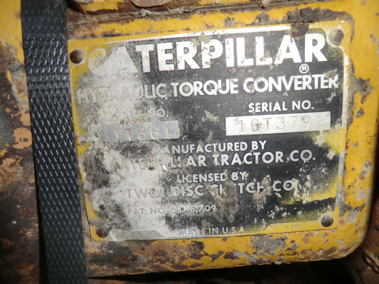 Caterpillar 631B CONVERTER - Transmisión para Maquinaria de construcción: foto 2 Caterpillar 631B CONVERTER - Transmisión para Maquinaria de construcción: foto 2