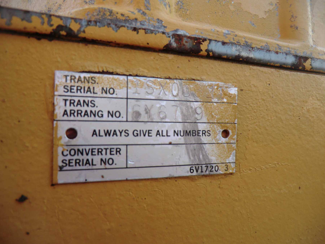 Caja de cambios para Maquinaria de construcción Caterpillar 988B trasmissione matricola 1JE00271.: foto 7